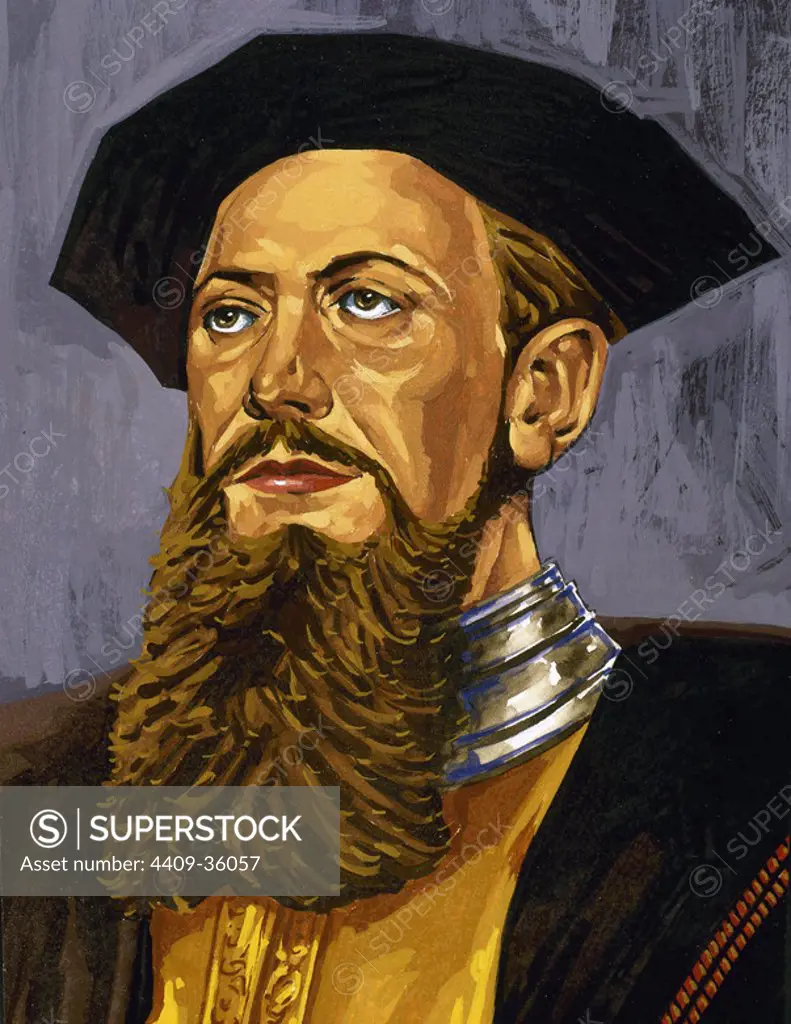 Vasco da Gama, 1st Count of Vidigueira (c. 1460/14691524). Portuguese explorer.