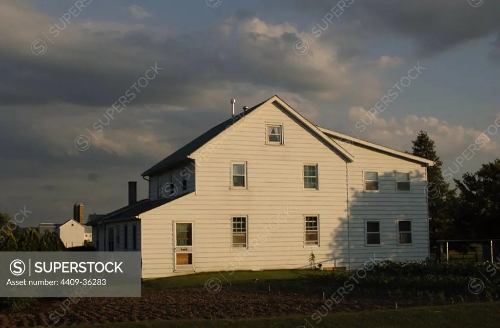 United States. Pennsylvania. Philadelphia. The Amish Village. Near Lancaster.