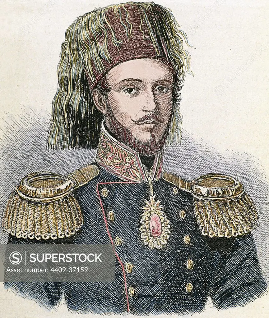 Abdulmecit I (1823-1861). Ottoman Sultan (1839-1861).