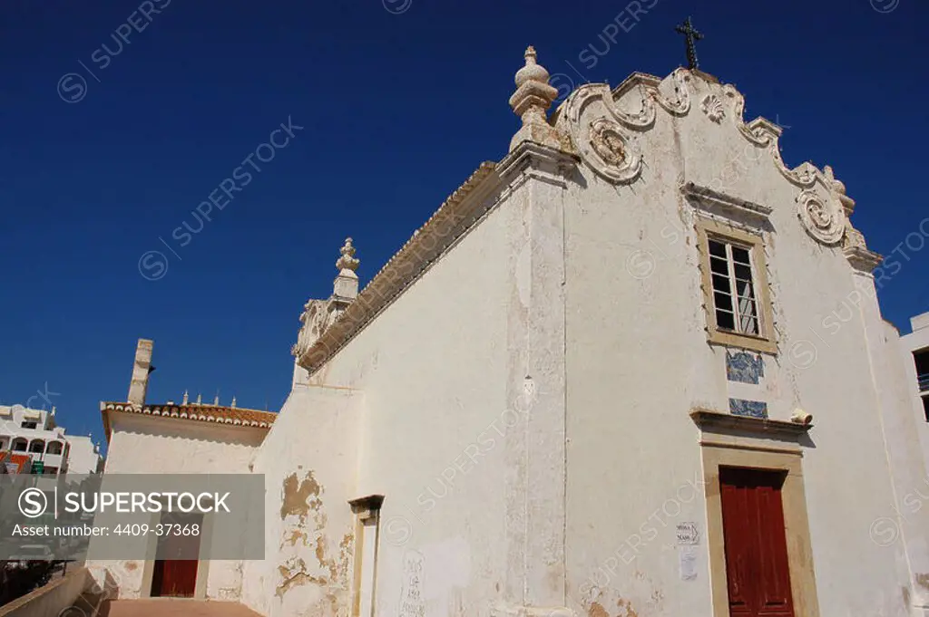 Portugal. Albufeira. Santa Ana Church. Algarve.