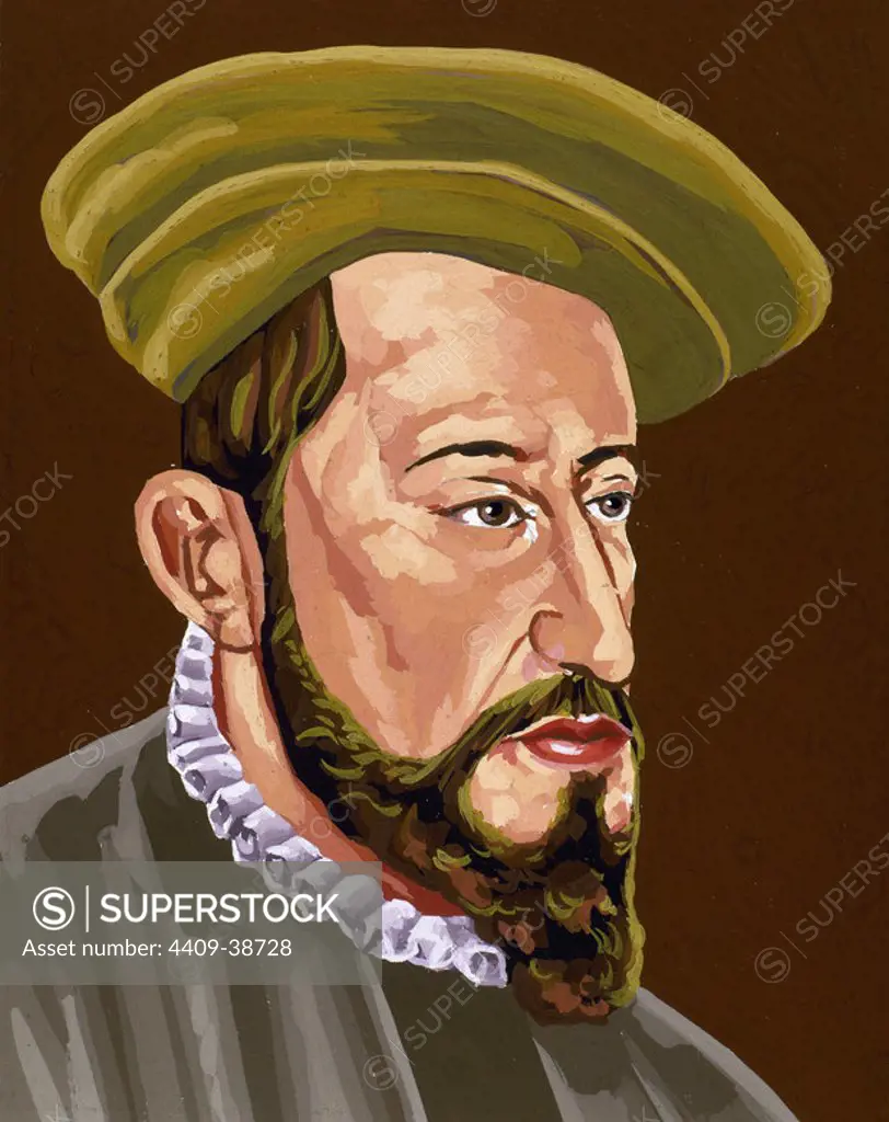 Antonio de Mendoza, Marquis of Mondejar, Count of Tendilla (1495-1552). First viceroy of New Spain (1535-1550) and the second viceroy of Peru (1551-1552).
