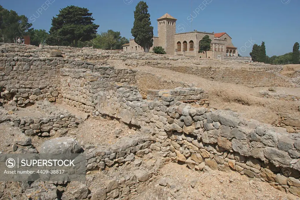 Emporium. 575 B.C. Neapolis. Girona province. Catalonia. Spain.