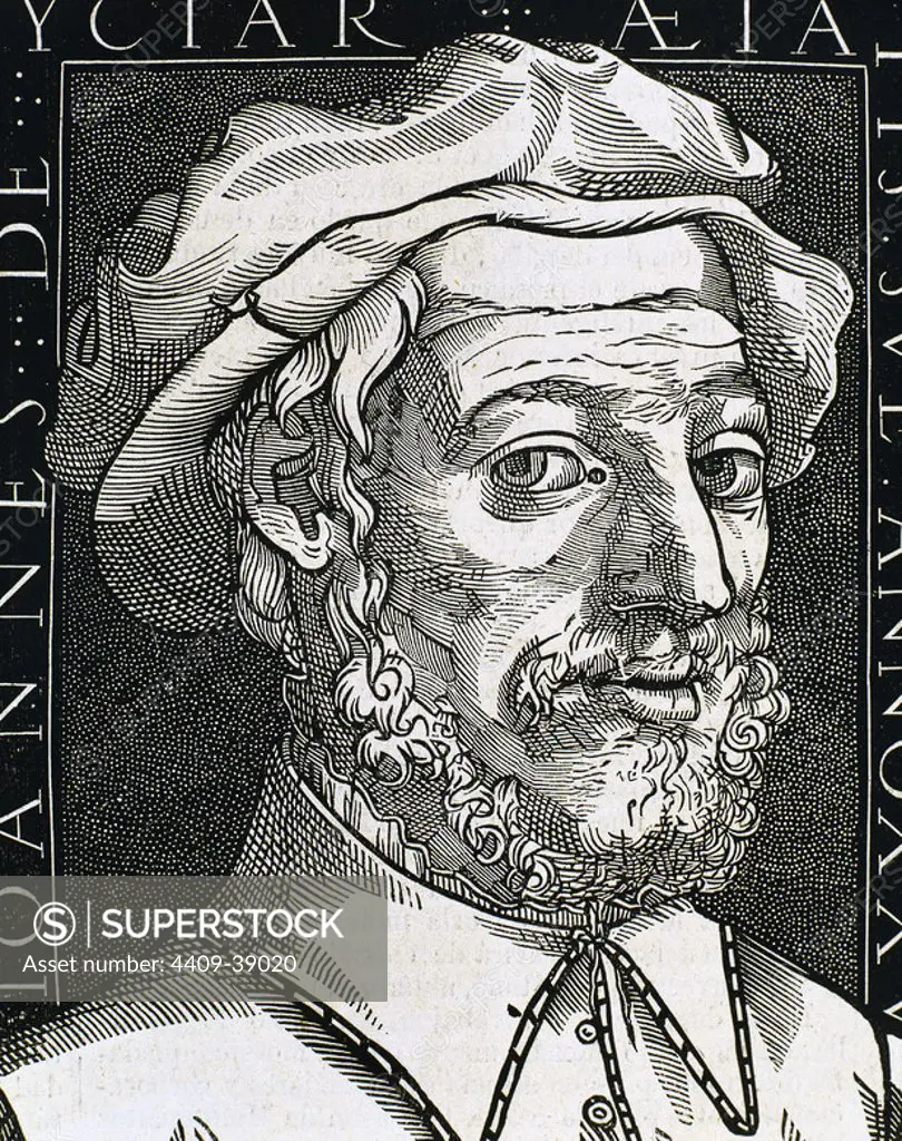 Juan de Yciar (1515/23-1590). Spanish calligrapher.
