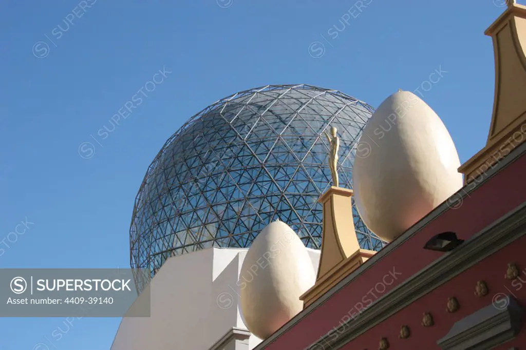 Dali Museum. Dome. Surrealism. Figueres. Catalonia. Spain.