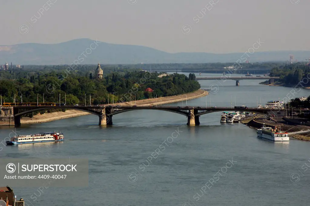 Hungary. Budapest. Danube river.