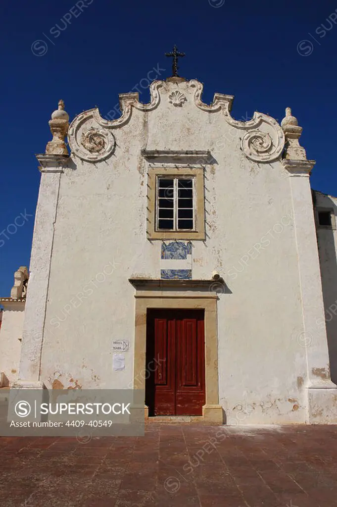 Portugal. Albufeira. Santa Ana Church. Algarve.