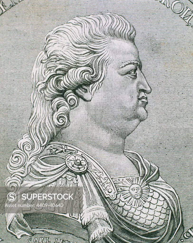 POTYOMKIN, Grigory Aleksandrovic (1739-1791). Russian soldier and politician. Engraving.