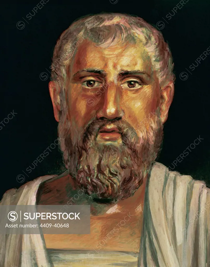 Solon (ca.640-558 BC). Athenian lawmaker and poet, one of the Seven Sages of Greece.