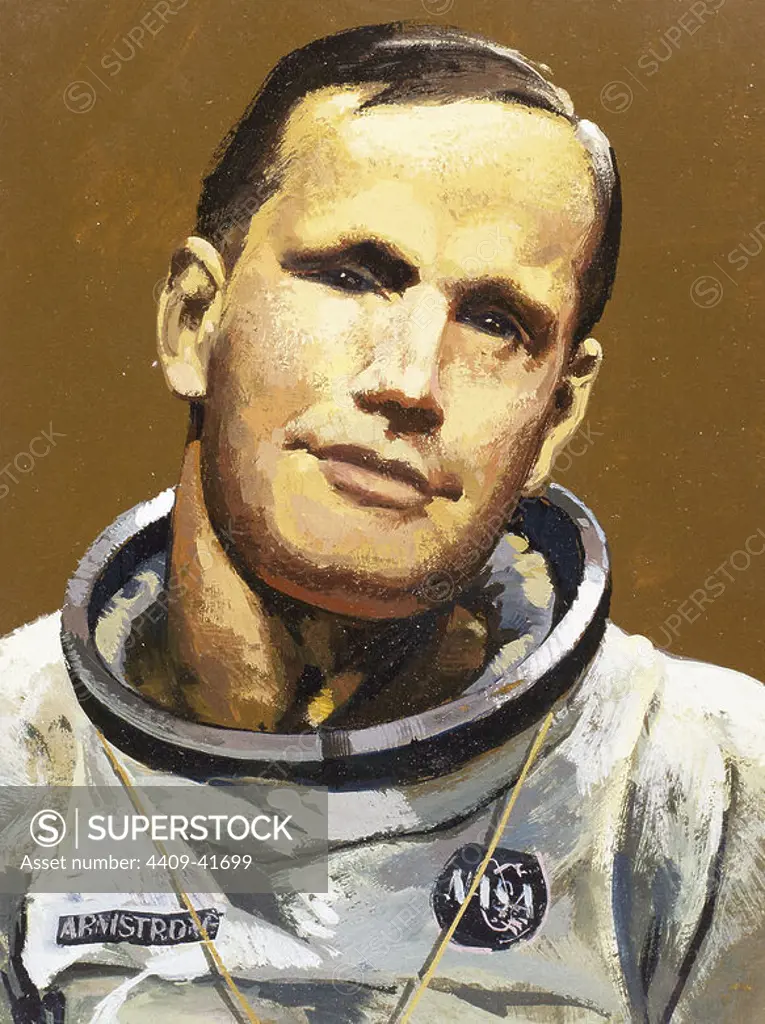 Armstrong, Neil (1930). American astronaut. He participated as a commander in the lunar mission "Apollo 11" and was the first man who walked on the moon (20-7-1969).