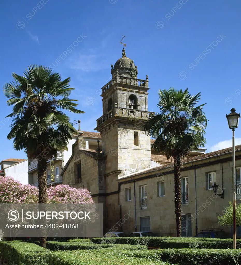 "Spain. Galicia. Verin. Merced square with.