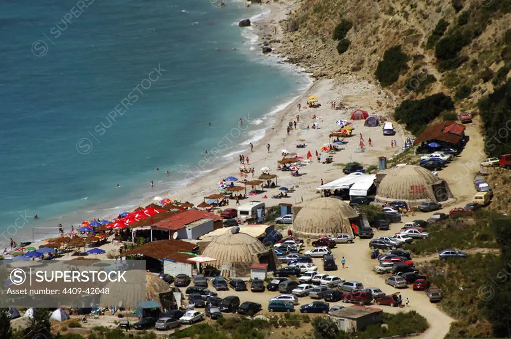 Albania. Piqueras. Bunets beach.