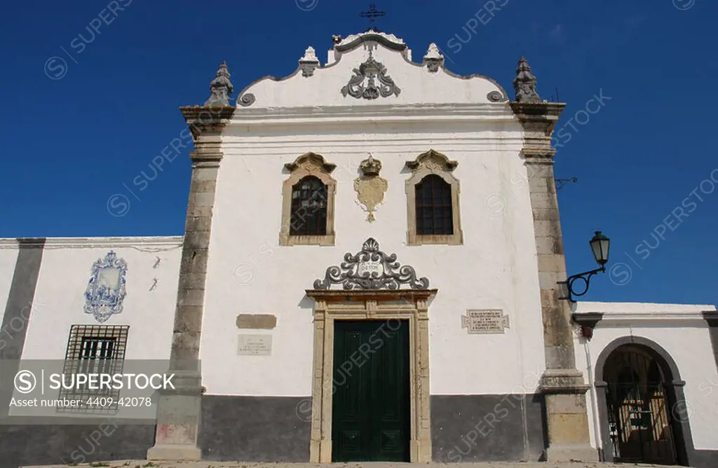 Portugal. Faro. Santo Antonio do Alto Chapel (16th century). Algarve.