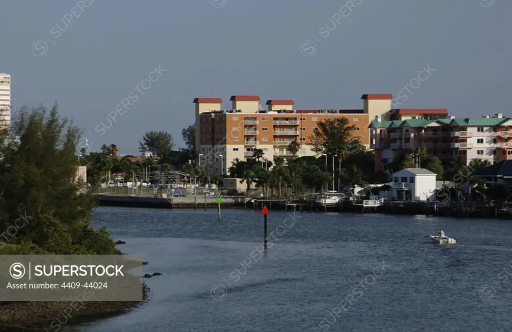 St. Petersburg. Port area. State of Florida, United States.