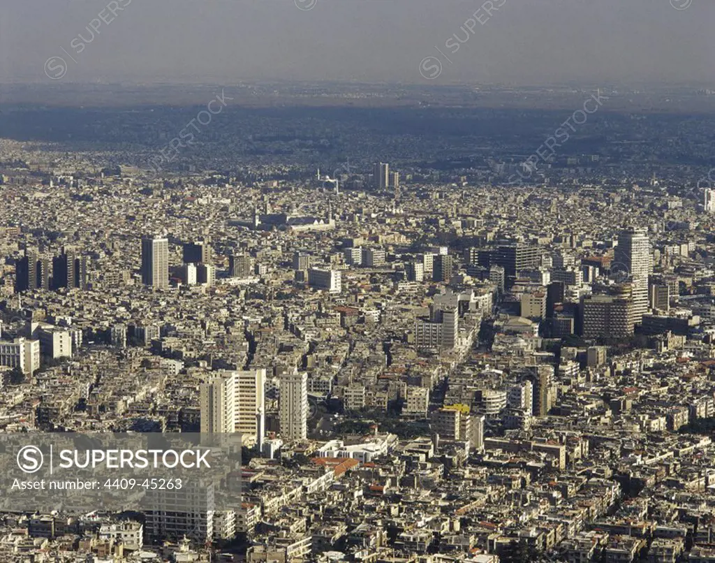Syrian Arab Republic. Dasmascus. Panoramic.