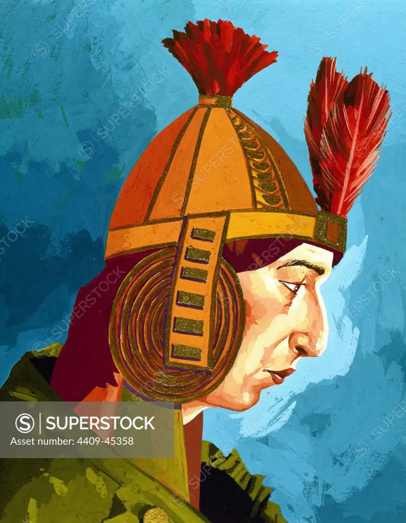 Huascar Inca (14911532). Sapa Inca of the Inca empire from 1527 to 1532 AD, succeeding his father Huayna Capac and brother Ninan Cuyoch.