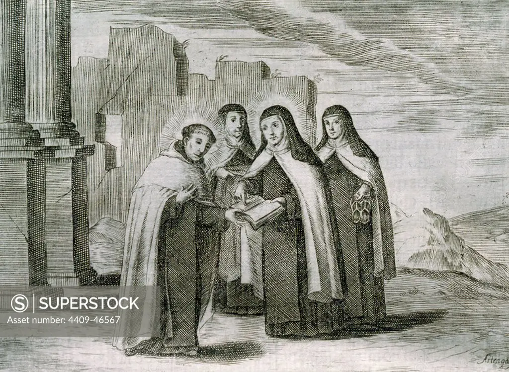 Saint Teresa of A´vila and Saint John of the Cross. They established the Discalced Carmelites.