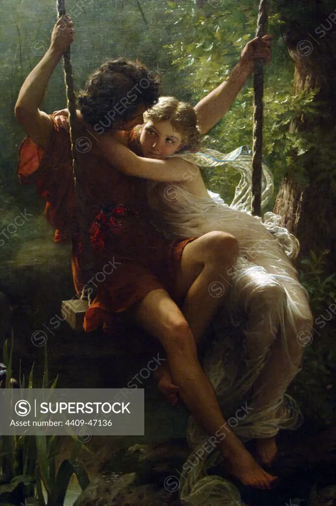 Pierre Auguste Cot (1837-1883). French painter. Spring, 1873. Oil on Canvas. Metropolitan Museum. New York. United States.