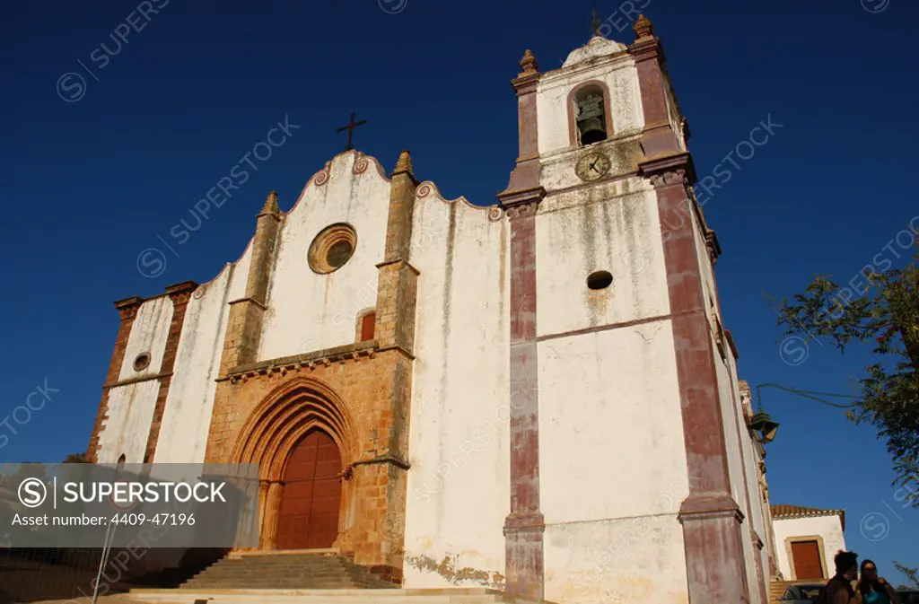 Portugal. Silves Cathedral (15th century). Exterior. Algarve.