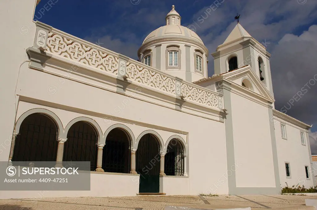 Portugal. Castro Marim. Church of Our Lady of Martyrs (Nossa Senhora dos Martires). 18th century. Algarve.