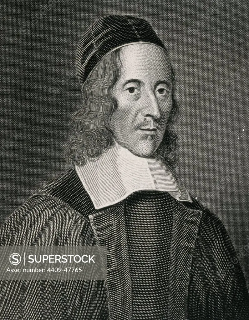George Herbert ( 1593 Ð 1633). Welsh-born English poet, orator and Anglican priest. Engraving, 18th century.
