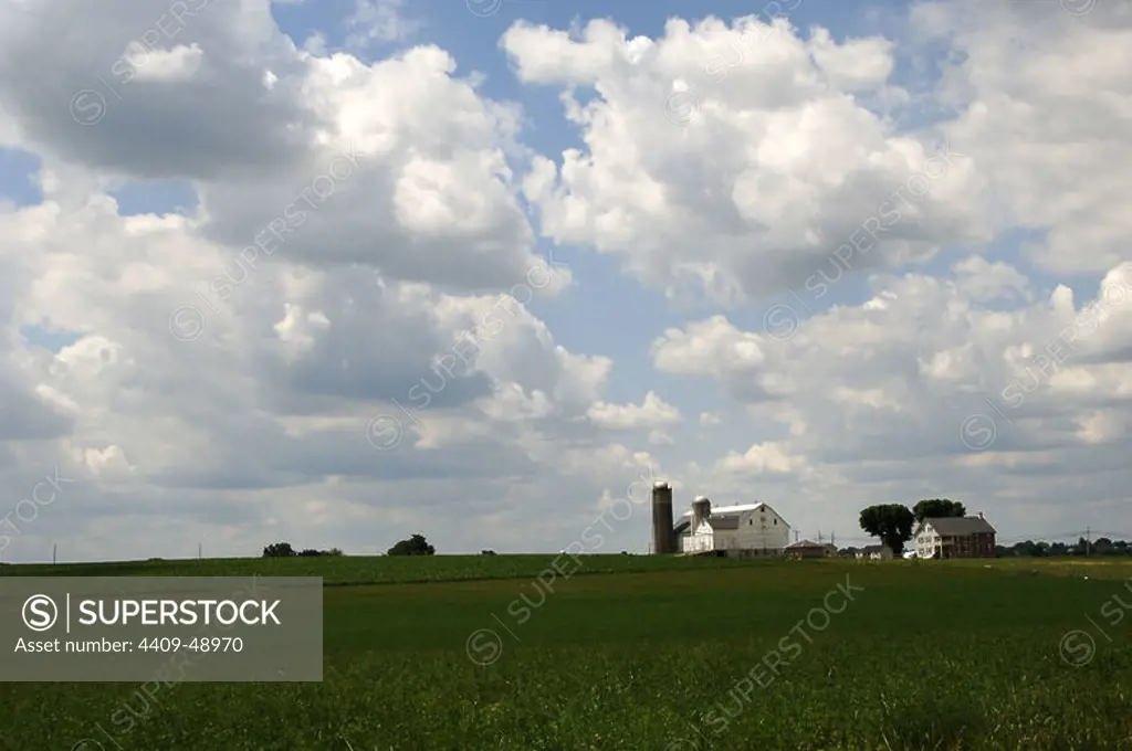 Amish Community. Lancaster County. United States.