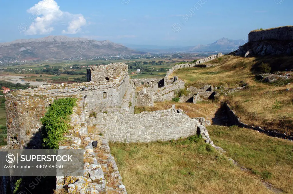 REPUBLIC OF ALBANIA. Shkodra (Scutari). Rozafa Castle.
