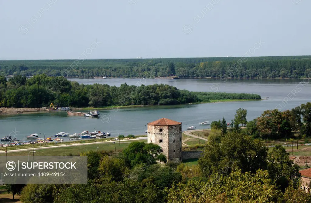 REPUBLIC OF SERBIA. BELGRADE. River Danube.