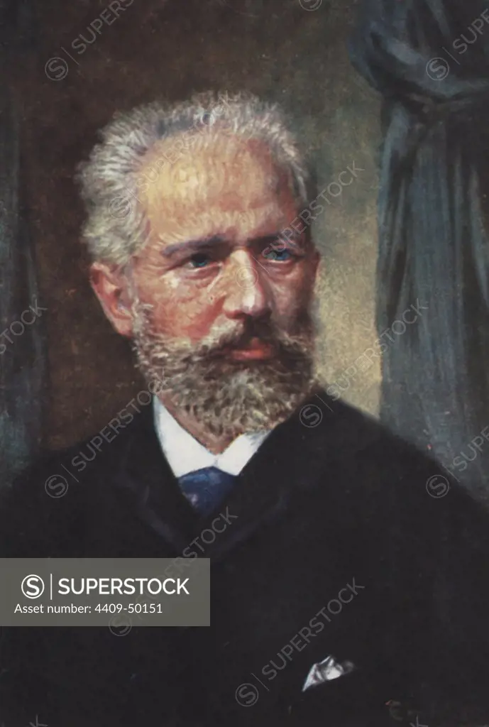Piotr Ilich Chaikovski (Votkinsk, 1840-San Petersburgo, 1893). Pianista y compositor ruso.