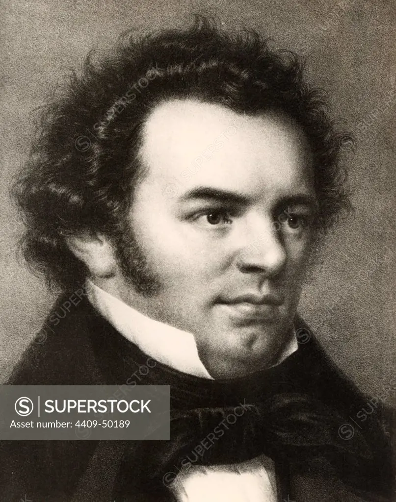 Franz Schubert (Viena, 1797-1828). Compositor austríaco de música clásica; discípulo de Antonio Salieri.