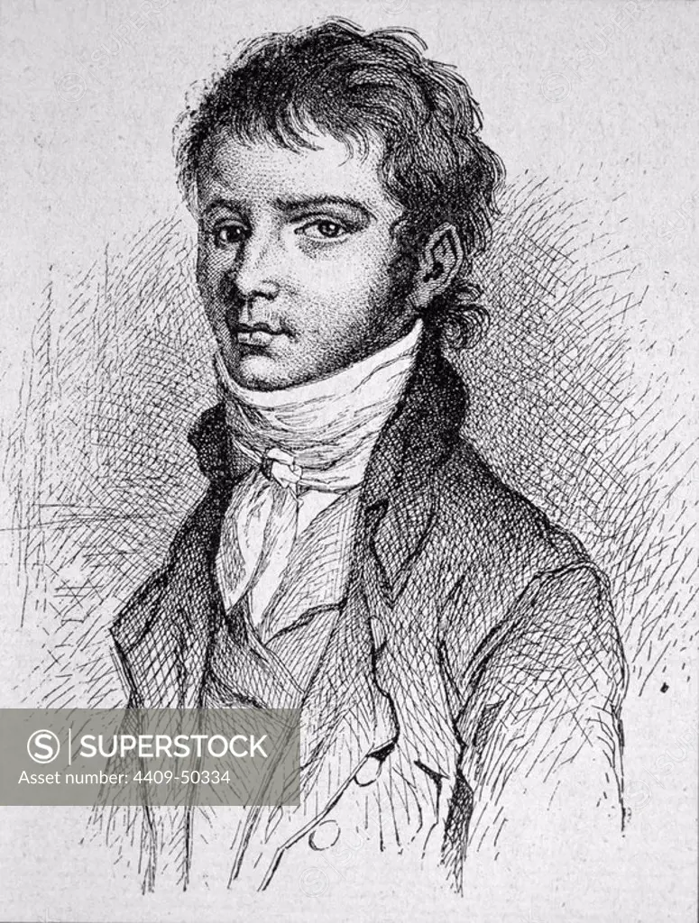 Beethoven, Ludwig Van (1770-1827); compositor alemán de origen flamenco; Edad de 31 años.