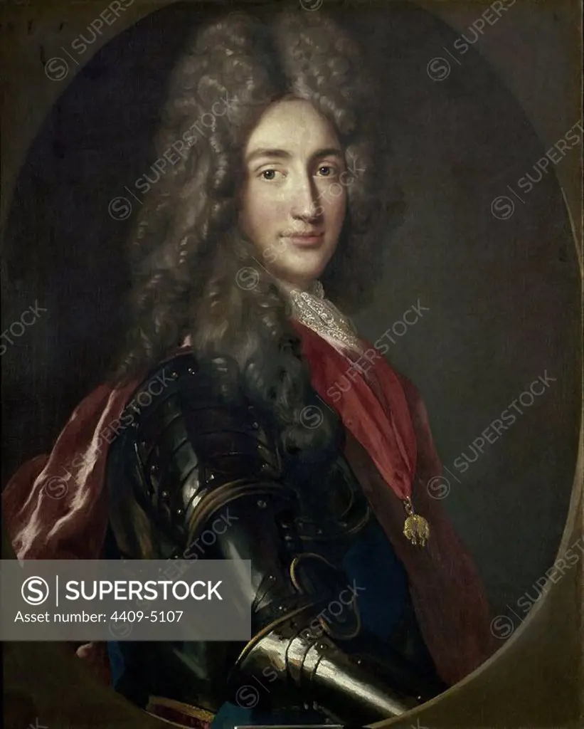 'James FitzJames, 1st Duke of Berwick', 17th century. Location: PRIVATE COLLECTION. MADRID. SPAIN. MARISCAL DE FRANCIA. DUQUE DE BERWICK. FITZ-JAMES STUART JAMES. FITZ-JAMES STUART JACOBO.