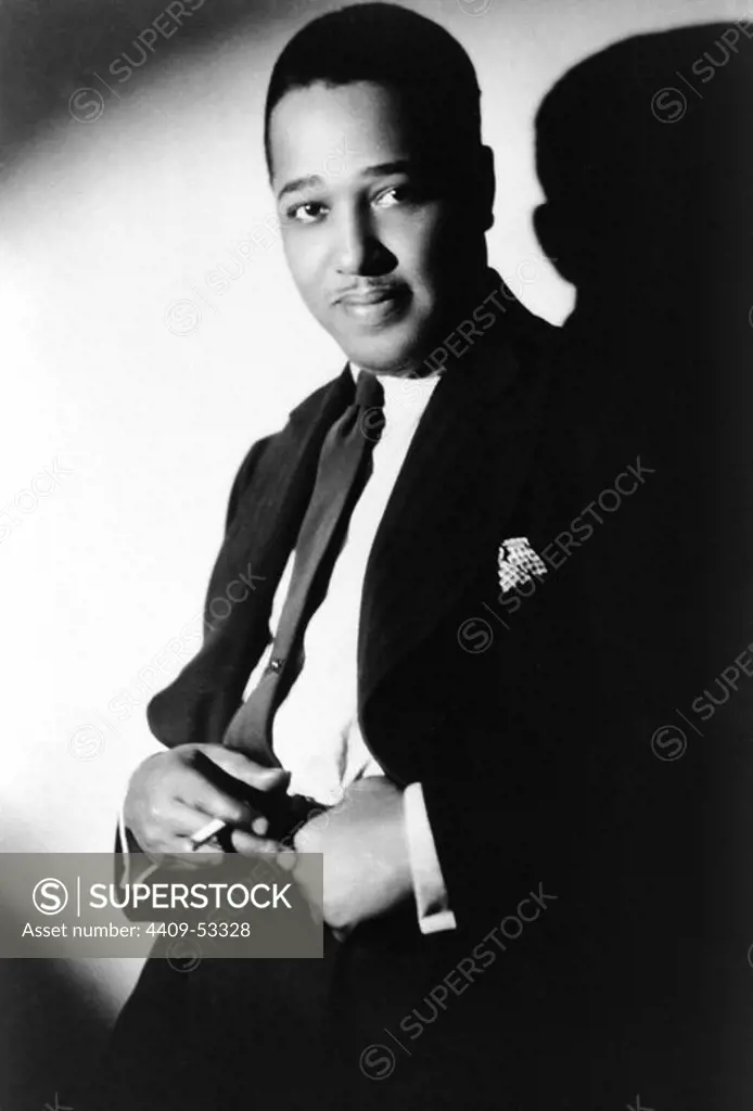 El músico de jazz Duke Ellington, 1925.
