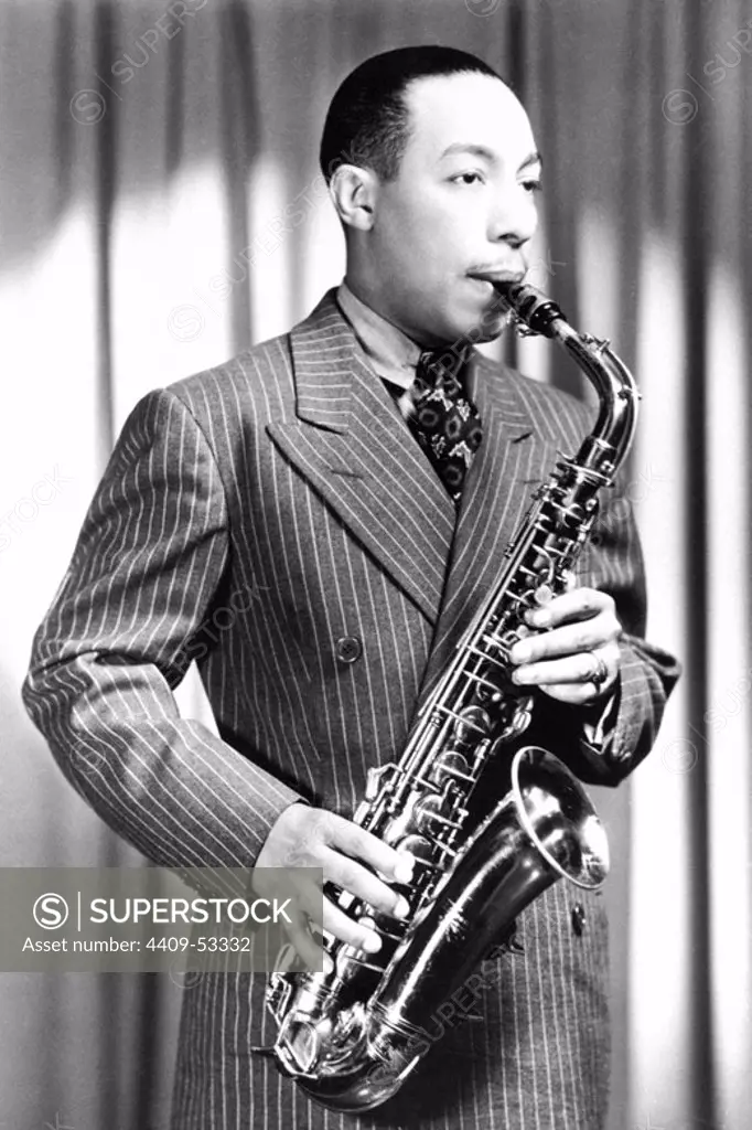 El músico de jazz Duke Ellington.