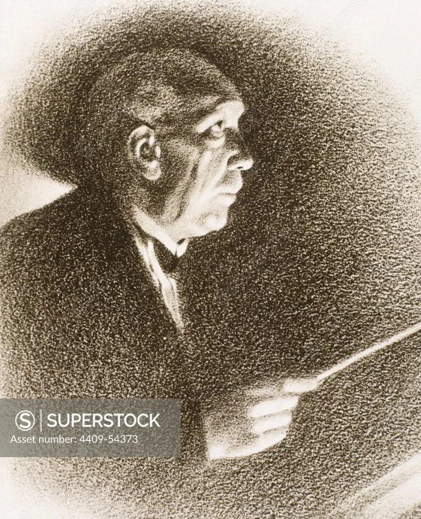 Richard Georg Strauss (1864-1949). German composer.