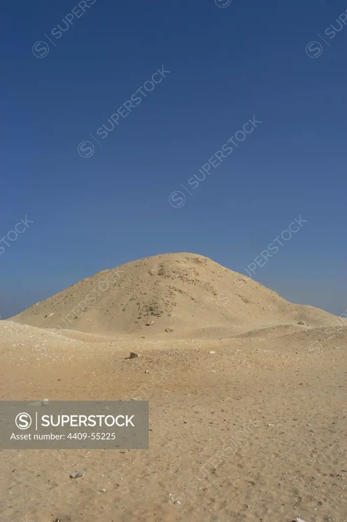 Pyramid of Teti (2301-2291 BC). 6th Dynasty. Exterior. Saqqara. Egypt.