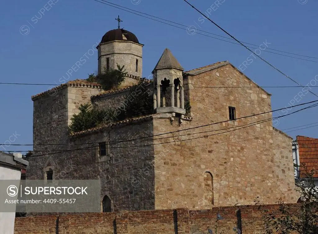Ukraine. Autonomous Republic of Crimea. Feodosiya. Armenian Church of Archangels Michael and Gabriel. 15th century. Restored at 20th century. Exterior.