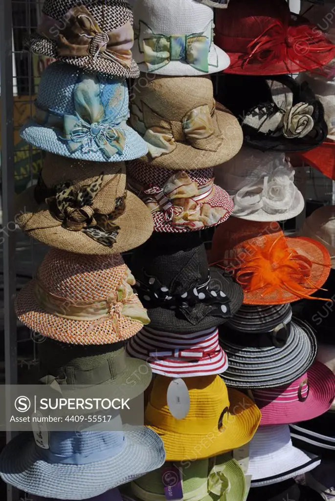 Ukraine. Sevastopol. Hats shop.
