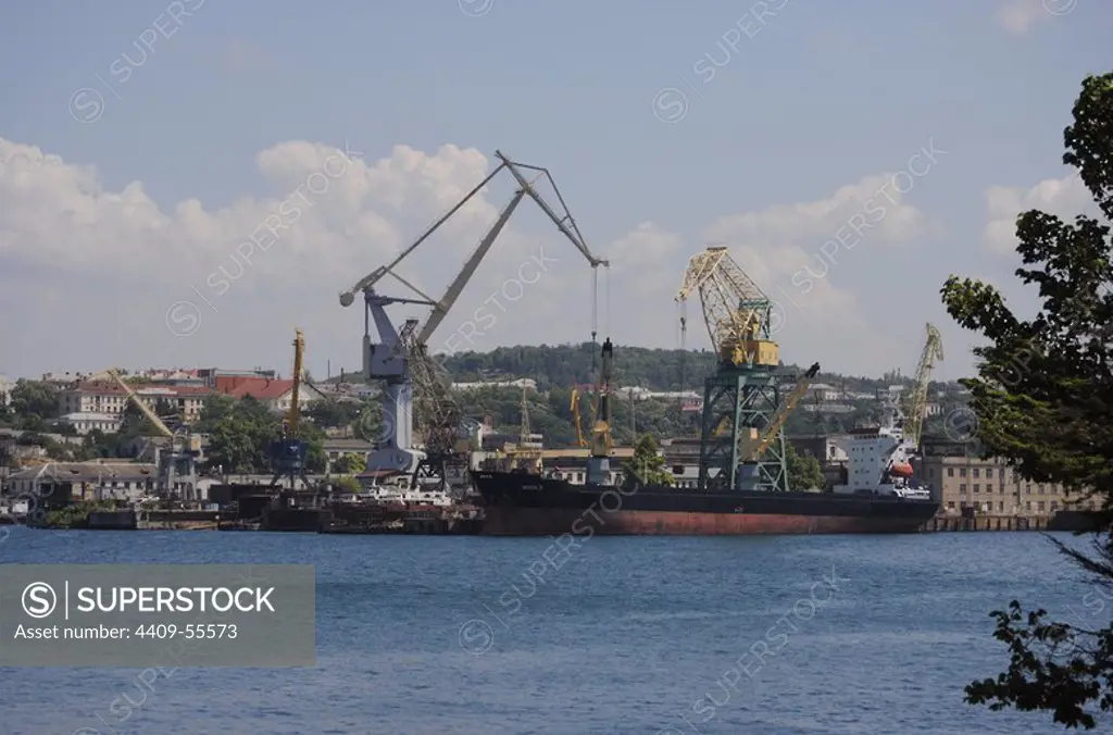 Ukraine. Sevastopol. Harbour.