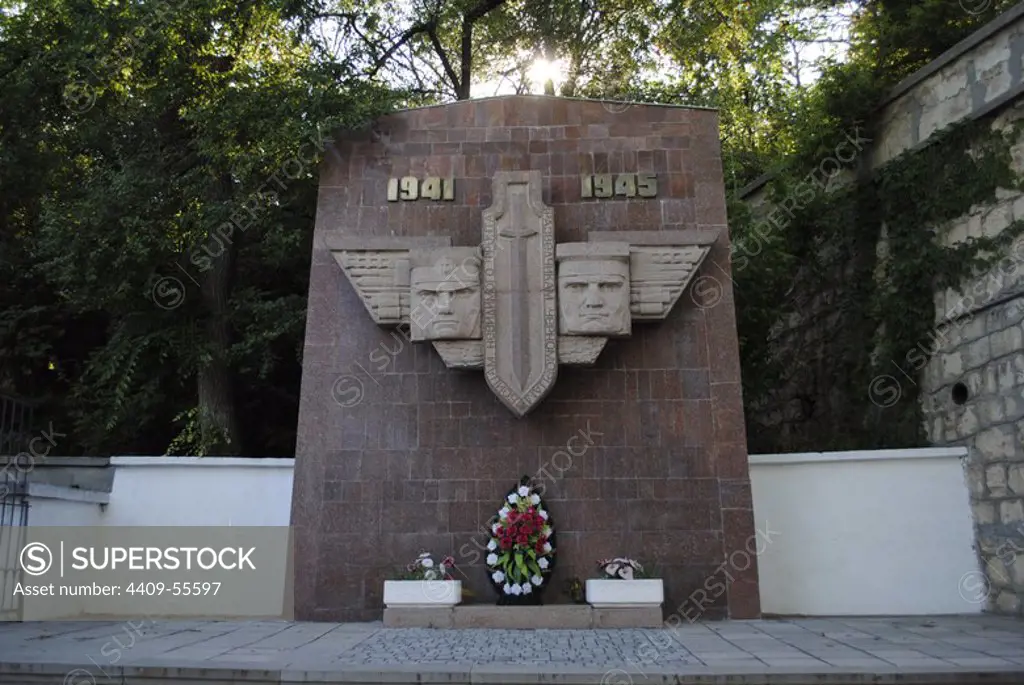 Ukraine. Sevastopol. Memorial to World War II.