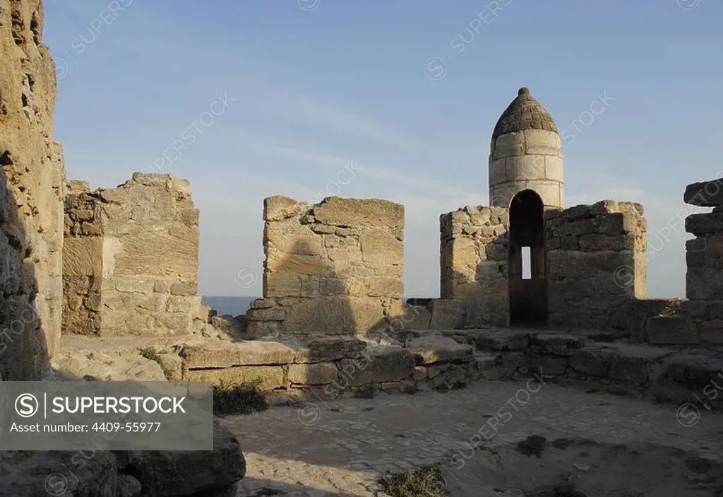 Ukraine. Autonomous Republic of Crimea. Yeni-Kale fortress, built by the Ottoman Turks, 1699-1706, under the direction of Goloppo. Near Kerch.