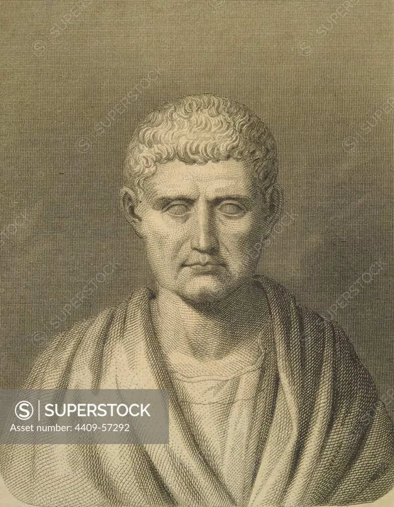 Aristotle (384-322 a.c.). Greek philosopher. Greece.