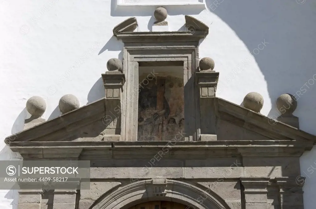 Ecuador. Quito city. Church and convent of San Diego..