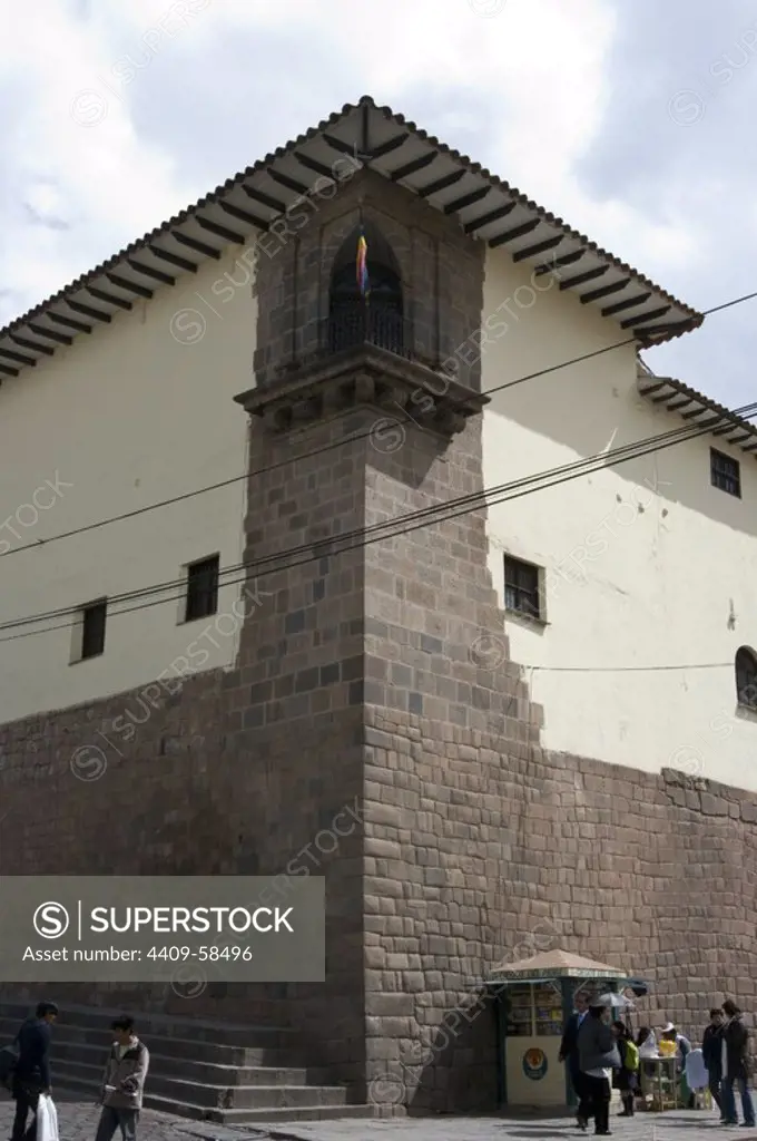 Peru. Cusco city. Convent and Church of Santa Teresa.