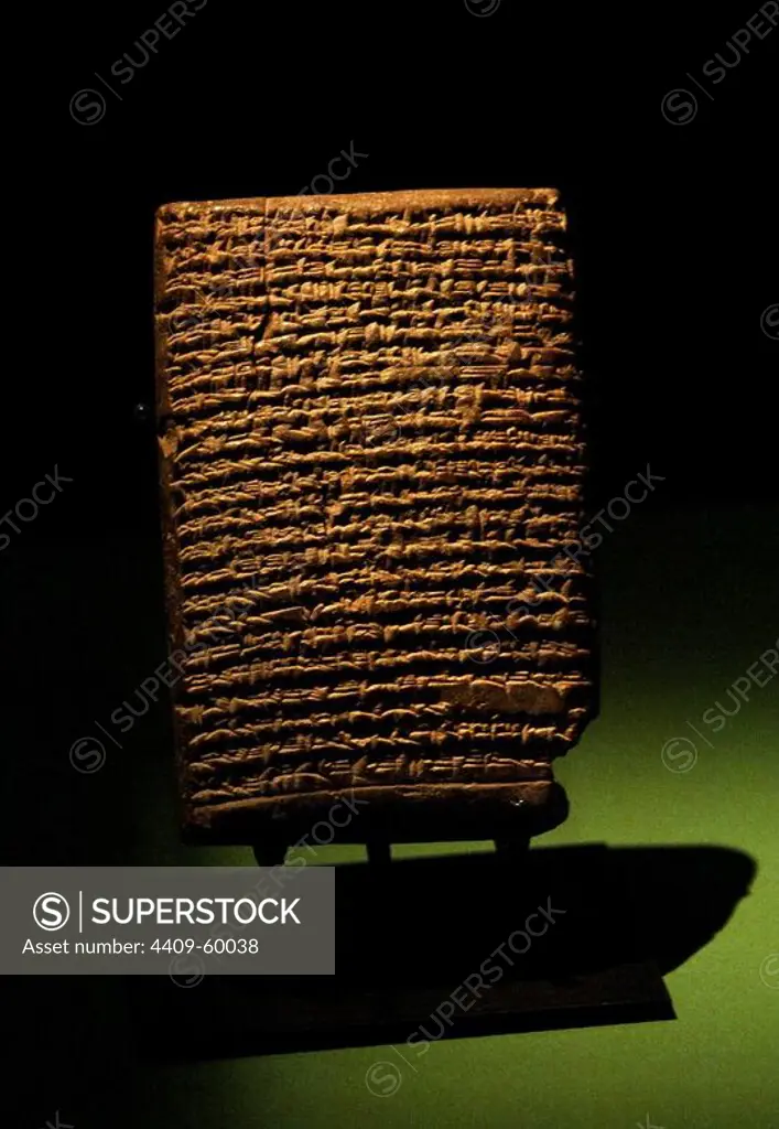 King Chronicle I. Clay tablet. Cuneiform script. Chronicle of early kings. British Museum. London, England, United Kingdom.