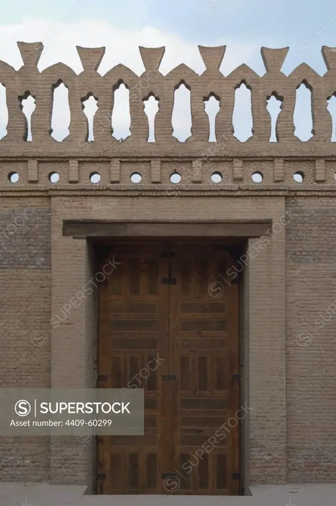 Islamic Art. Mosque of Ibn Tulun (876-879). Abbasid period. Detail. Cairo. Egypt.