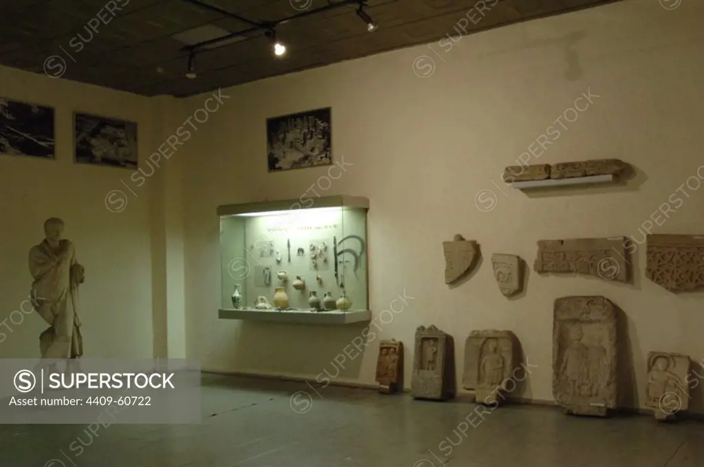 Albania. Tirana. National Archaeological Museum. Inside.