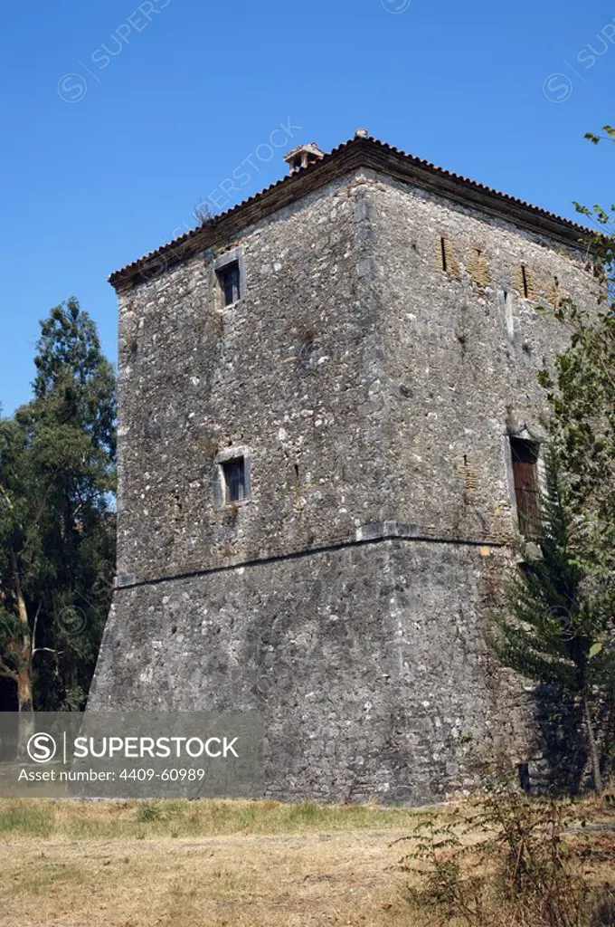 Albania. Buthrotum. Venetian tower. 15th-16th centuries.