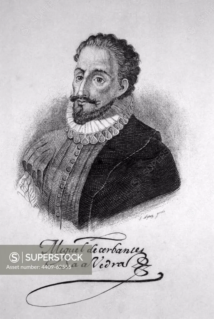 Miguel de Cervantes Saavedra (1547-1616), escritor y dramaturgo español.
