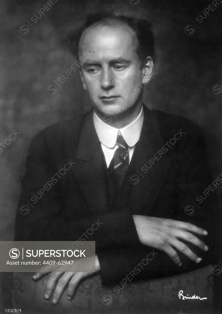 Wilhelm Furtwängler (1886-1954), director de orquesta y compositor alemán. WILHELM FURTWANGLER.