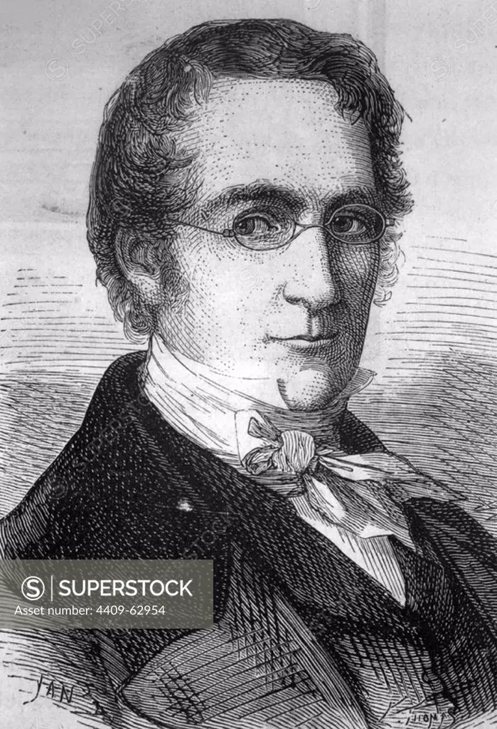 Louis Joseph Gay-Lussac (1778-1850), French physicist and chemist.